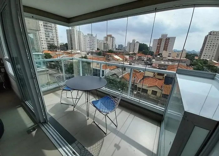 Studio Completo Varanda Fechada - Metro V. Mariana